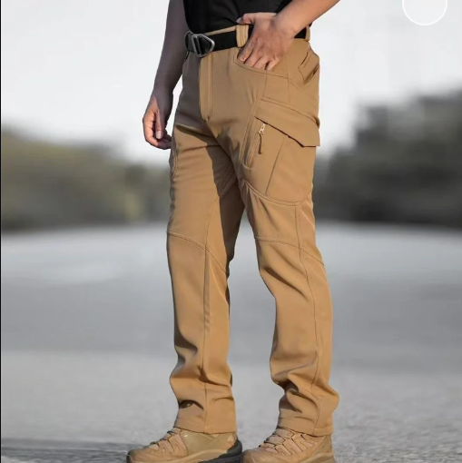 Men's Waterproof Fleece Cargo Pants